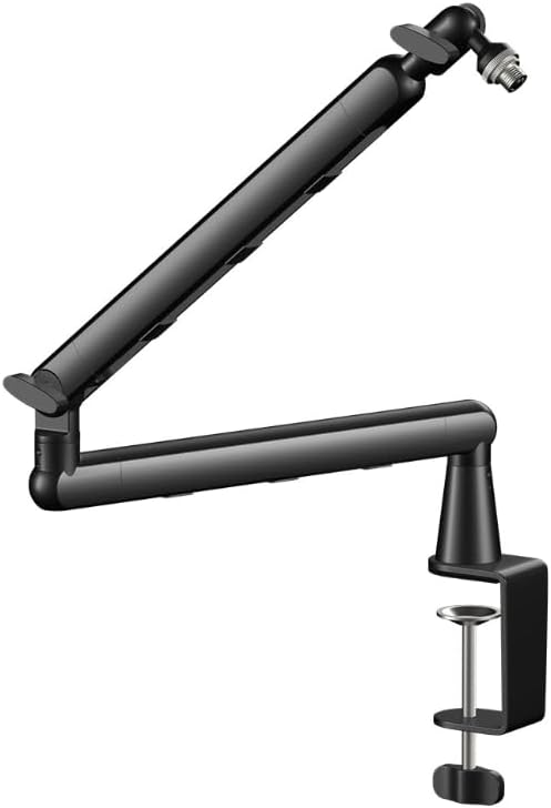 Rode PodMic Cardioid Dynamic Broadcast Microphone with Lowpro Microphone Boom Arm and XLR Cable