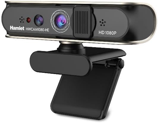 Hamlet Webcam fhd windows hello mic hwcam1080-he