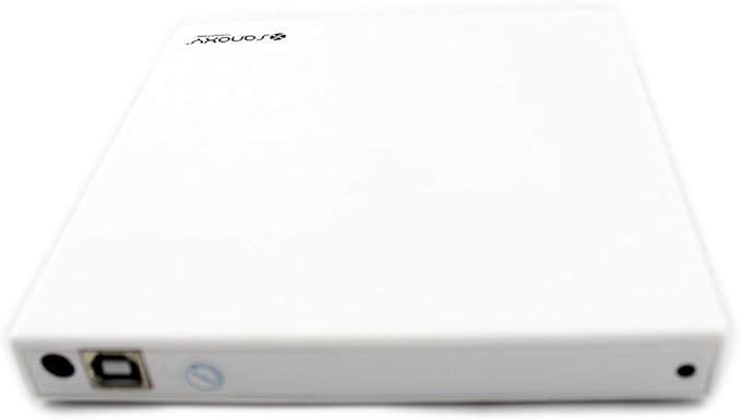 SANOXY Slim USB 2.0 External Portable USB Combo DRIVE-USB2-CDDVD Combo (White)