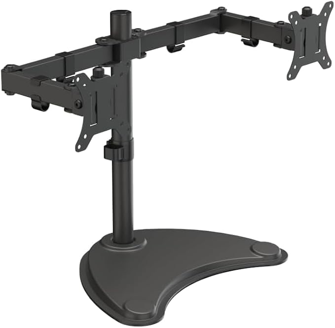 KS Doublesight Displays 2 Full HD 24” Monitors Dual Monitor Stand (1920 x 1080) 75Hz