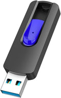 JUANWE 256GB USB Drive Thumb Drive USB 3.0 Flash Drive USB Storage Flash Drive 256 GB Retractable Slide Jump Drive for Expand Capacity &amp Data Storage