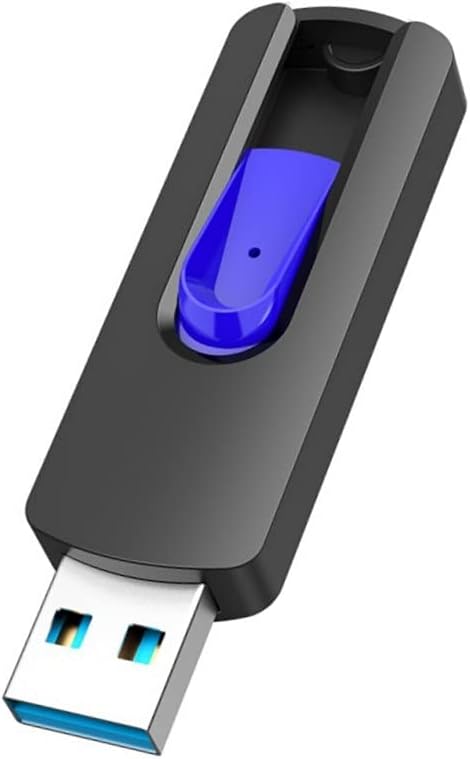 JUANWE 256GB USB Drive Thumb Drive USB 3.0 Flash Drive USB Storage Flash Drive 256 GB Retractable Slide Jump Drive for Expand Capacity &amp Data Storage