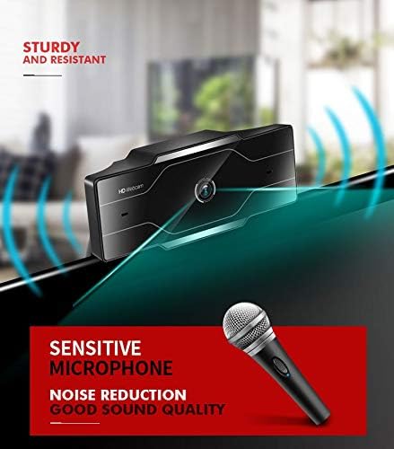 Computer Camera 1080P Full HD Web Camera with Microphone USB Plug Web Cam for PC Computer Laptop Desktop Camera (Color : 720p)