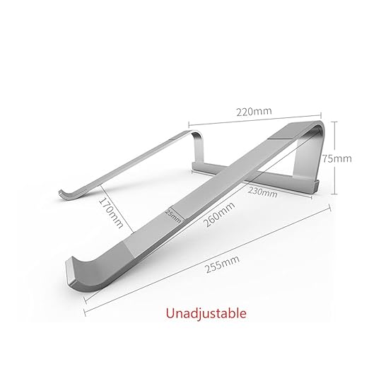 Aluminum Alloy Folding Notebook Laptop Stand 11-17 inch for Non-Slip Cooling Bracket Notebook Stand(D)