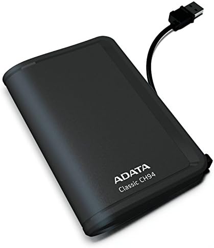Adata CH94 2.5 750GB Portable External Hard Drive (Black)