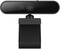 Lenovo HD 1080p Webcam (510 FHD)- Black w/ 4X Digital Zoom 95° Wide Angle 360° Rotation Pan &amp Tilt Dual Microphones &amp Windows Hello