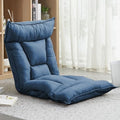 Floor Chair Floor chair with backrest foldable and headrest lazy sofa meditation chair window chair floor chair for adults comfortable armless lounge chair gaming chair ideal for reading (/Lig
