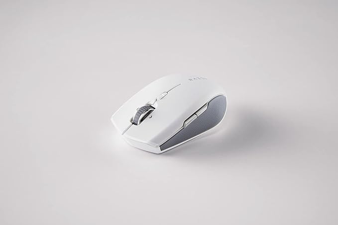Razer Pro Click Mini Portable Wireless Mouse: Silent Tactile Mouse Clicks - Sleek &amp Compact Design - HyperScroll Technology - Productivity Dongle - Connect up to 4 Devices - 7 Programmable Butto
