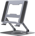 JSEIAJB Aluminum Alloy Rotating Folding Notebook Heat Sink Bracket(Gray)