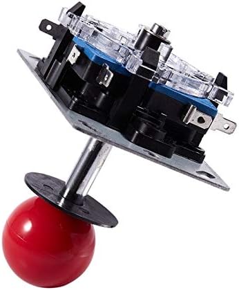 Replacement Part For Red Joystick 8 Way Controller For Arcade Games - (Color: Red)