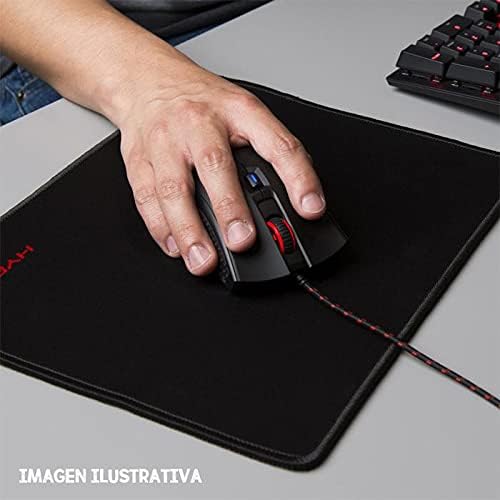 HyperX FURY S - Pro Gaming Mouse Pad Cloth Surface Optimized for Precision Stitched Anti-Fray Edges Large 450x400x4mm