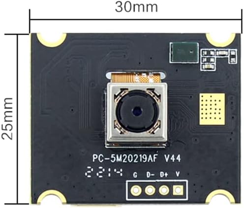 Taidacent Free Drive 1/4 inch CMOS OV5648 UVC USB2.0 Webcam 5MP Auto Focus 2K Camera OV5648 AF Module Mini USB Camera for PC