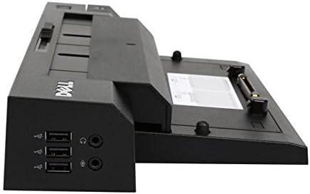 Dell E-Port Replicator PR02X Docking Station and Port Replicator 130W For E Series Laptop/Notebooks (Renewed)