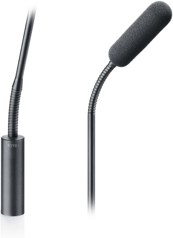 DPA 4098 Core Supercardioid Gooseneck XLR Microphone - Black
