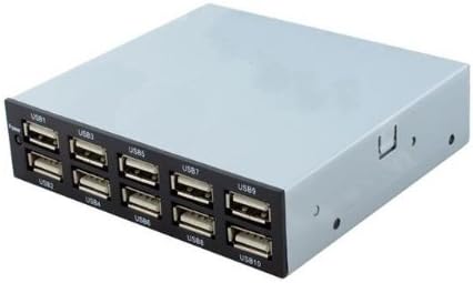 Sedna 10 Port USB 2.0 Internal Hub (Floppy Bay)