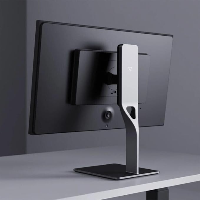 DOUGH Spectrum One 27-Inch Gaming Monitor - 4K HDR 144Hz Refresh Rate 1ms Response IPS Panel Freesync Premium Pro USB-C Docking DisplayPort HDMI (Eve Spectrum) (Monitor with Stand Glossy)