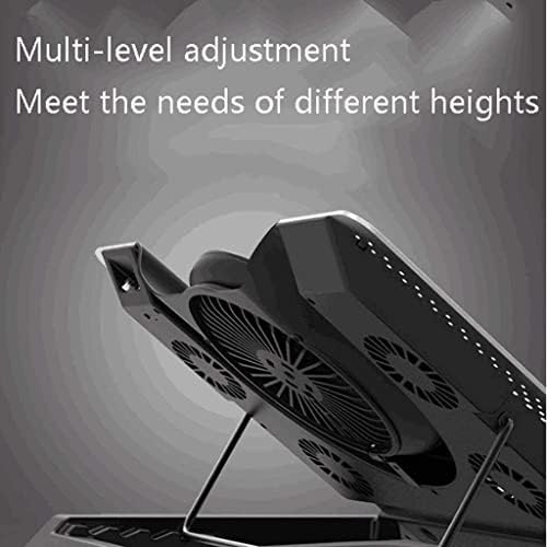 Laptop Cooling Pad Computer Cooling Pads for Laptops Support Up to 17.3 Inch Notebook Laptop Fan Stand with LED Light for Gaming Office Work from Home