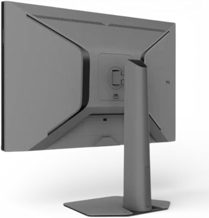 TCL 27 G64 Series QHD HDR QD-Mini LED 2560x1440 180Hz 1ms GTG HDR600 Brightness AMD FreeSync Built-in Stereo Speakers Adjustable Stand Gaming Monitor Black &amp Gray 27G64 (Renewed)