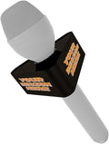 Custom Microphone Logo Box Compatible with RE50/B mic Personalize Omnidirectional Dynamic Microphone Flag (Black Triangle)