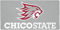 Chico State Wildcats Primary Logo Large Gaming Mouse Pad Desk Mat with Stitched Edges Non-Slip Base for Gamer Home and Office 31.5 x 15.7