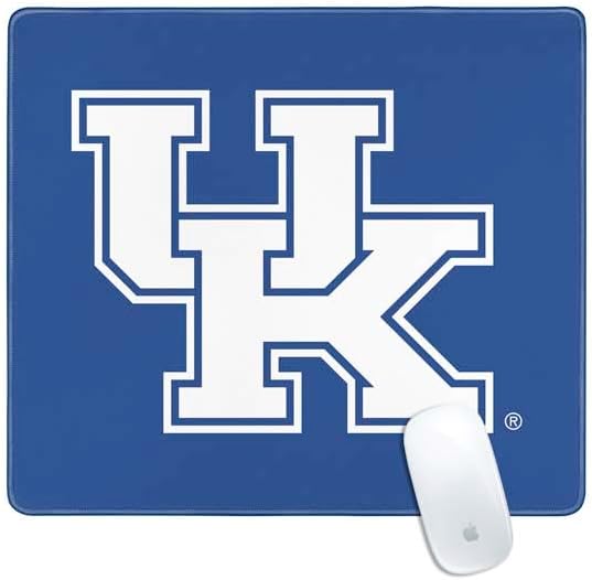 Skinit Medium Gaming Mouse Pad - Officially Licensed UK Kentucky Design with Stitched Edges Waterproof Non-Slip Rubber Base Desk Mat for Keyboard &amp Mouse 17.7 x 15.75 inches