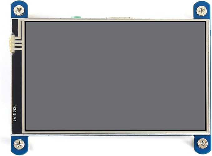 waveshare 4inch Resistive Touch Screen LCD Compatible with Raspberry Pi 4B/3B+/3A+/2B/B+/A+/Zero/Zero W/WH/Zero 2W CM3+/4 480×800 Resolution HDMI IPS Supports Windows