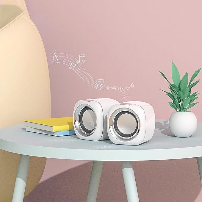 Computer Audio Desktop Wired Small Speaker Subwoofer Laptop Multimedia