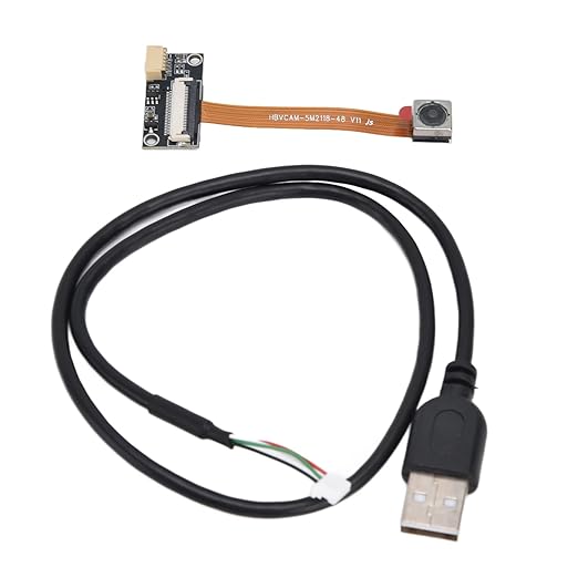 USB Camera Module OV5693 5MP with Auto Center 76° Wide Angle for Multi System Compatibility for Security Monitoring WinXP and More