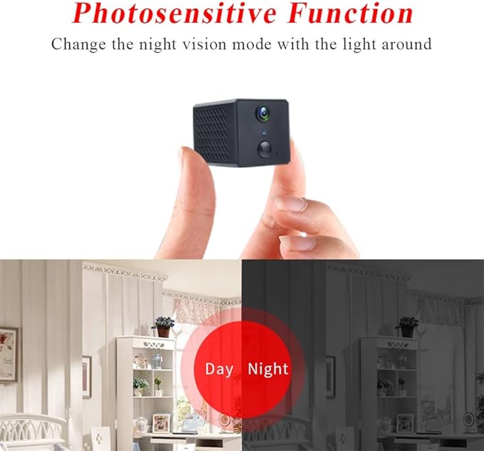 Mini Camera 1080P Night Vision Micro Cam Camcorder Two-Way Radio Camerass