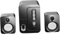 USB Computer Laptop Desktop Speakers Black Compact Wired Surround Sound with Bass Subwoofer Multi-Purpose Home and Office Audio System