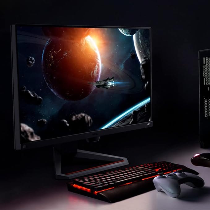 BenQ MOBIUZ EX2710S Gaming Monitor 27 FHD 1080p 165Hz 1ms | IPS | HDRi | 99% sRGB | Color Optimizer | Eye-Care Tech | Freesync | Adjustable Height Swivel &amp Tilt | Speakers | DisplayPort | HDMI