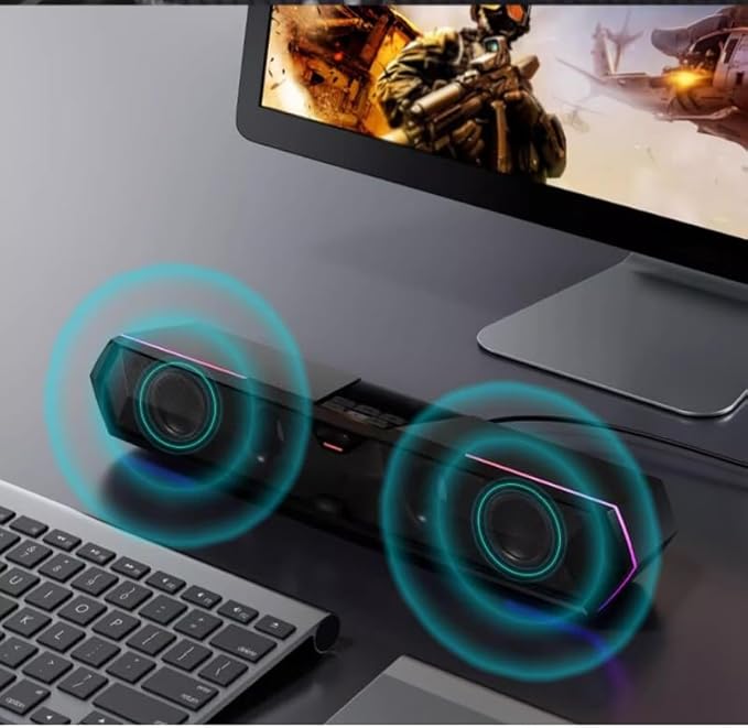 Computer Speaker Home Desktop Speaker Microphone Subwoofer Large Speaker