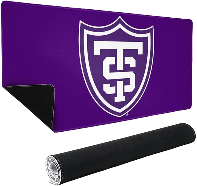 University of St. Thomas Primary Logo Large Gaming Mouse Pad Desk Mat with Stitched Edges Non-Slip Base for Gamer Home and Office 31.5 x 15.7