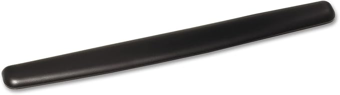 3M WR340LE Gel Thin Wrist Rest Extended Length Black Leatherette