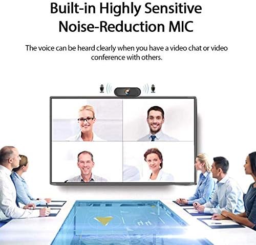 Computer Camera USB Genuine HD 1080P Webcam Camera Digital Web Cam with Micphone for Laptop Desktop PC Tablet Rotatable Camera