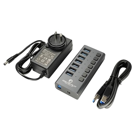 Desktop Pilot - 7-Port USB Hub for Flight Simulators