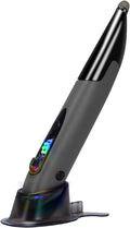 lychee Wireless Optical Pocket Pen Mouse 2.4GHZ USB Wireless Optical Handwriting Mini Air Pen Mouse Mice for PC Laptop Notebook Computer Mac (Voice&ampBluetooth Grey1)