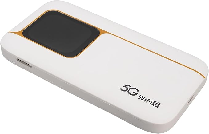 Estink 5G Mobile Hotspot with SIM Card Slot Portable WiFi 6 Router 2.77Gbps Ultra High Speed 7100mAh Battery IP67 for Travel Home Gaming