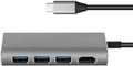 USB Type C 5 in 1 USB-C 3.0 Hub Type C 3.1 to 4K HDMI Adapter Dock PD Charging for Notebook