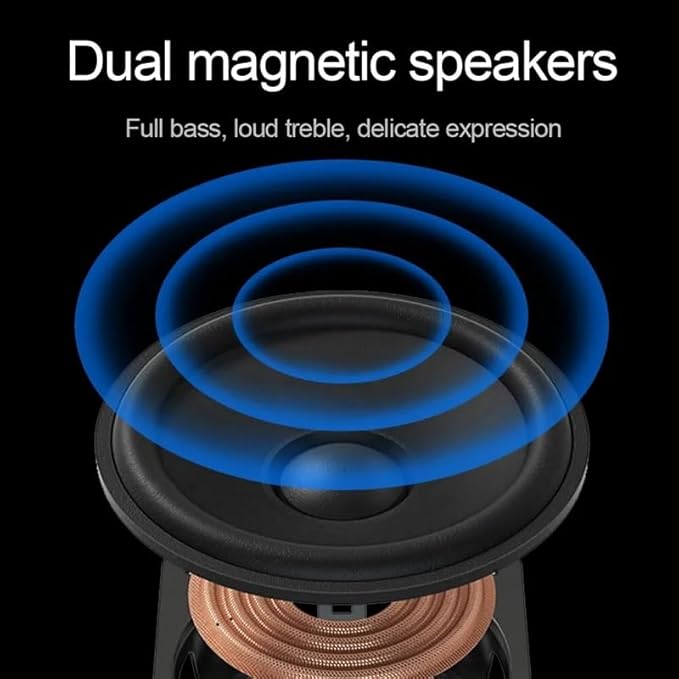 3.5mm Stereo Surround Music RGB Speakers Sound Bar for Computer 2.0 PC Home Notebook TV Loudspeakers