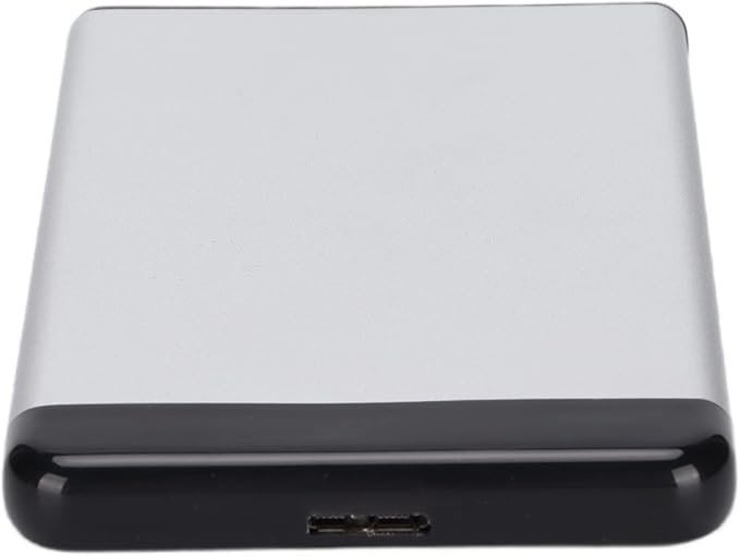 40GB/80GB/120GB/250GB/320GB/500GB/1TB/2TB Fast Data Transfer 50-130M/S Portable Ultra Slim HDD with USB 3.0 Port for Desktop Laptop Computers (320GB-Silver)