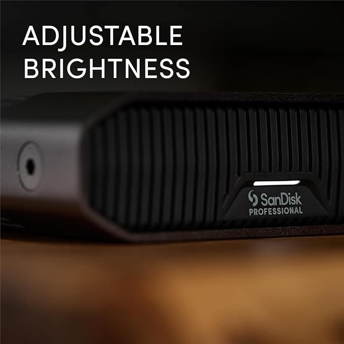 SanDisk Professional 4TB G-Drive Enterprise-Class External Desktop Hard Drive - 7200RPM Ultrastar HDD Inside USB-C (10Gbps) USB 3.2 Gen 2 Mac Ready - SDPHF1A-004T-NBAAD