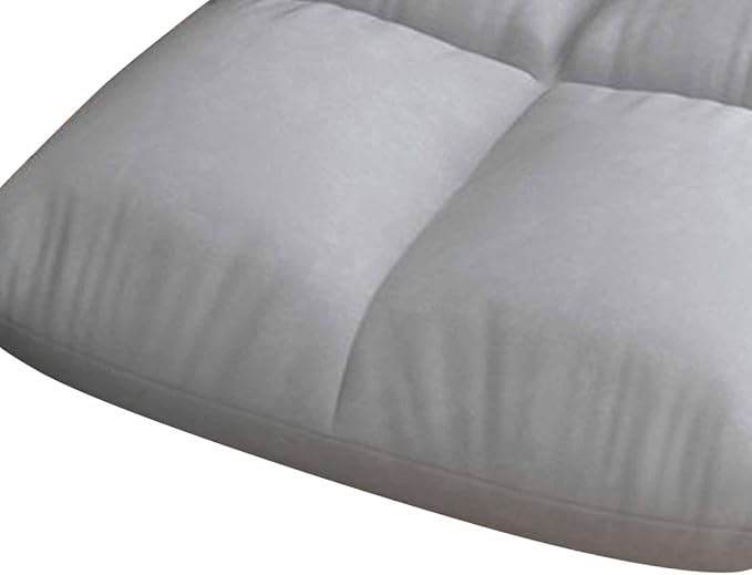 Floor Chair with Back Support Folding Sofa Chair Sleeper Bed Couch Recliner Floor Gaming Chair Meditation Chair for Adults (Gray)