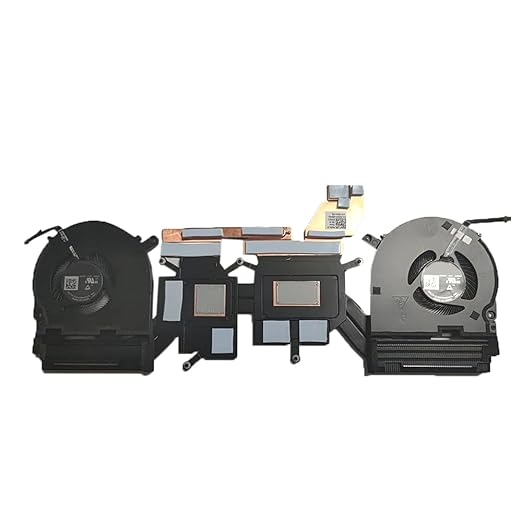 Laptop Heatsink&ampFan for DELL XPS 14 9440 0256J1 256J1 AT8YR006DC0 ND75C0N-23D07 ND75C0M-23D06 DC05V 0.5A for Discrete Graphics DIS
