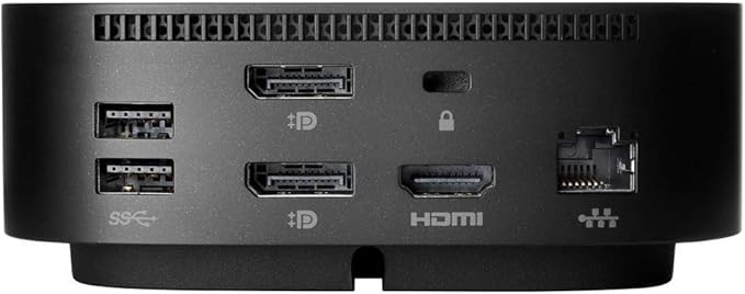 HP USB-C/A Universal Dock G2 - for Notebook - 100 W - USB Type C Type A - 3 Displays Supported - 6 x Ports - 4 x 3.0 - -C - Network (RJ-45) - HDMI - DisplayPort - Black - Wired