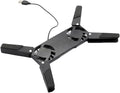 Rotatable Fan Cooling Pad 2 Fan Cooler Laptop Cooler Computer Stand USB Fan for 10-17 Inch PC Laptop