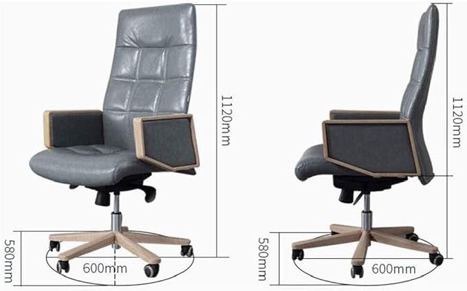 Ergonomic Office Chair with Adjustable Headrest High Back Racing Sport Swivel Chair Flip-Up Armrests PU Leather Executive Gaming Chair 360° Swivel