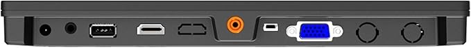 LILLIPUT 10.1 FA1016/C/T IPS FHD 1000:1 Capacitive Mutli-Touch HDMI/VGA Support 4K 30Hz Glass+Glass Technology with Free Desktop Stand USA Official Seller VIVITEQ (USA Service Directly)