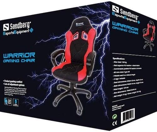 Sandberg 640-80 Warrior Gaming Chair Red