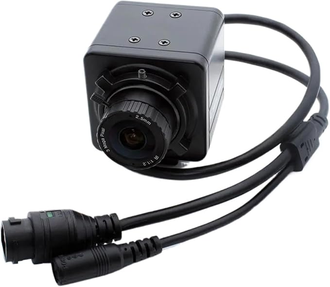 3 4 5 8MP Industrial Mini POE IP Camera with 2mm Wide Angle CS Lens Security Surveillance Video H265 Camera